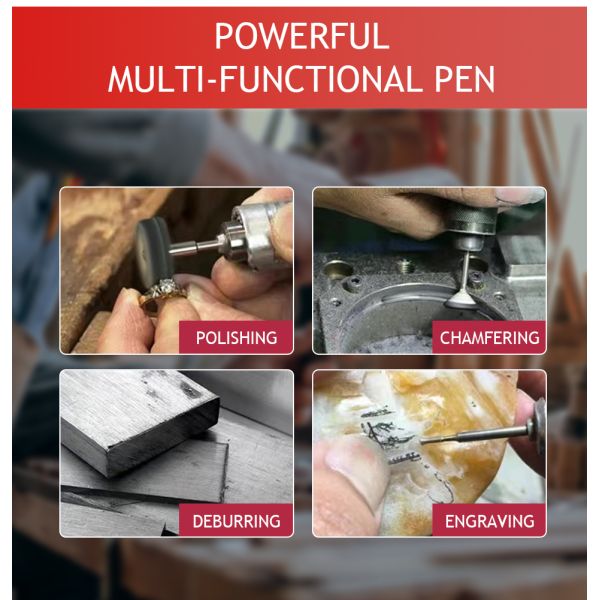 Воздух гравировального станка ювелирных изделий 65000 РПМ микро- умирает точильщик 1/8