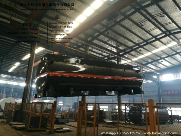 Chemical Acid Tank Body Chemical Liquid Tanker Body with Container Locks Trailer Road Transport WhsApp:+8615271357675
