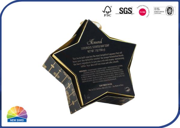 Star Shaped Folding Carton Box Candy Chocolate Bar Treat Star Gift Paper