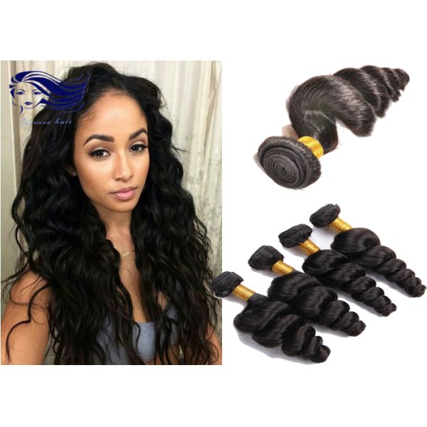 8A Grade Genuine Natural Brazilian Hair Extensions Remy Virgin Hair