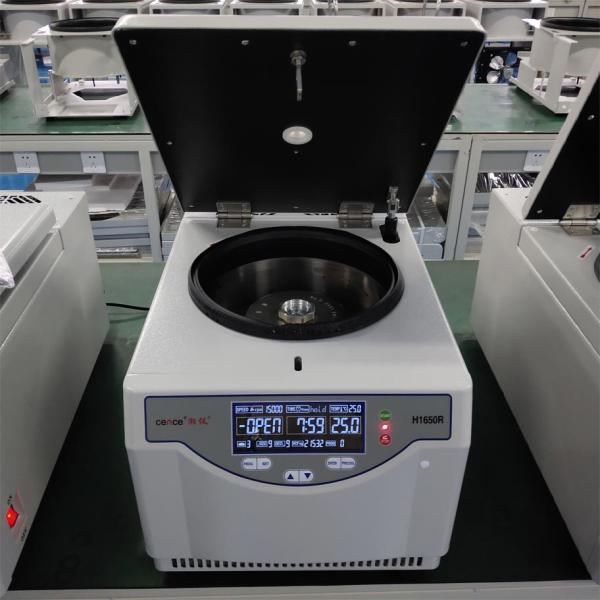 contrôle réfrigéré à grande vitesse de microprocesseur de la centrifugeuse 16500rpm de 1000W Benchtop