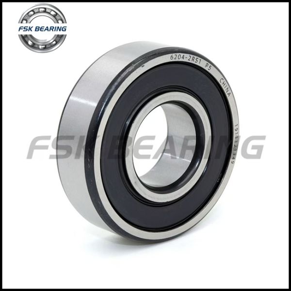 Single Row 6204-2RS1 P5 Deep Groove Ball Bearing 20*47*14mm Gcr15 Chrome Steel