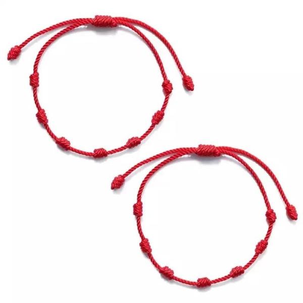 Adjustable Size Embroidery Bracelets  Rope Crafts Bracelets For Couple Gift 15 - 30cm