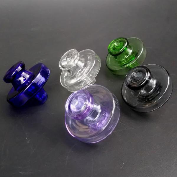 Thermal Banger / Glass Bongs Accessories Glass Carb Cap Big Hole Flat Top
