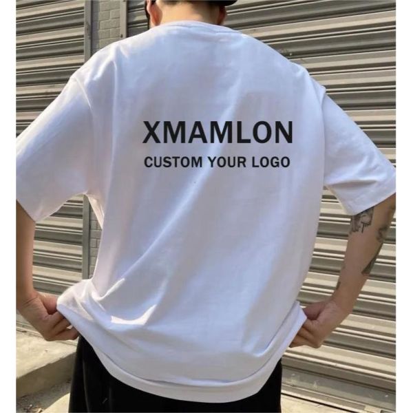 Custom Printed Cotton T-Shirts OEM ODM Anti-Shrink Needle Detection Plus Sizes
