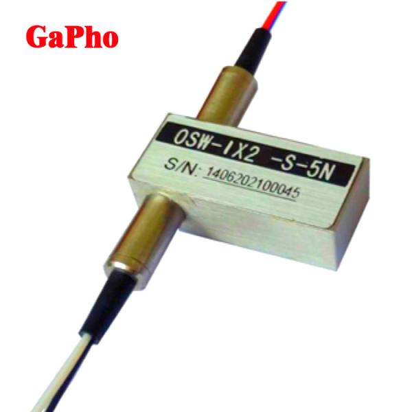 Modo do interruptor de fibra ótica mecânico do elevado desempenho 1×2 multi com baixa perda de inserção