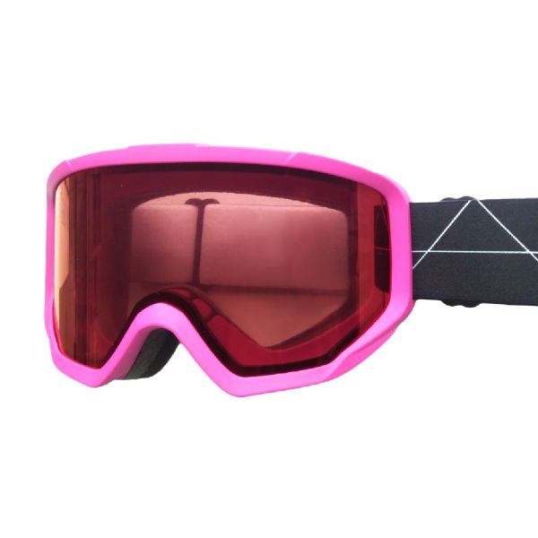 УЛЬТРАФИОЛЕТОВЫЕ женщины людей изумленных взглядов лыжи снега защиты с широким панорамным объективом