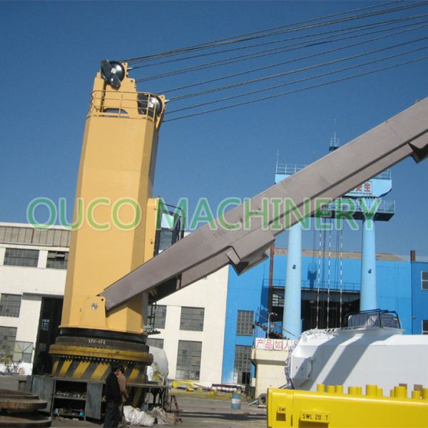 cubierta Crane To Bulk Material Handling de la nave del buque 40t