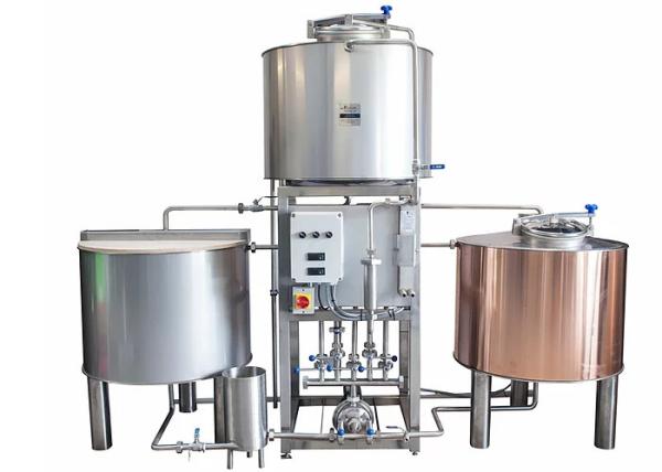 Dimple Plate Jacket Pilot Brewing System 200L Stainless Stain 304 For Brewing Plant