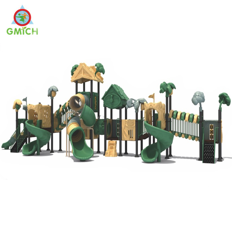 Park Theme Playground Plastic Slide Sets Good Quality Children's Game Play Toys Professional Playground Manufacturer