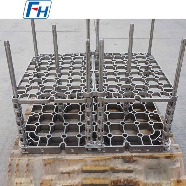 FH HR4Nb 800℃ Heat-Resistant Gas-Cooled Heat Treatment Fixtures for Vacuum Tempering Furnaces