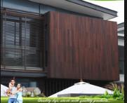 Eco Friendly Bamboo Timber Wall Panels , Exterior Wood Plank Wall Paneling