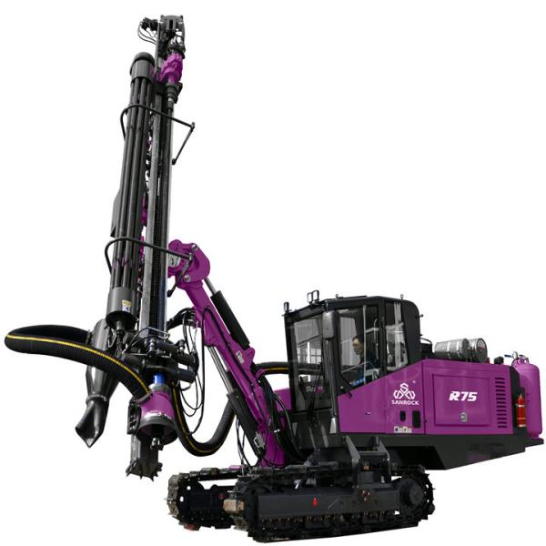Deep Rock Drilling Rig Mining Equipment Hydraulic Blast Hole DTH Drilling Rig  For Sale