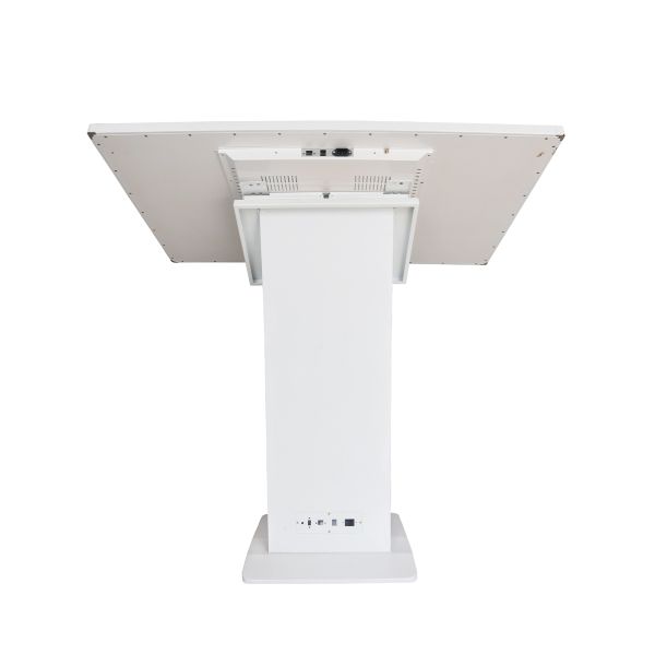 55 Inch Touch Screen Kiosk Android WiFi Horizontal Advertising Display Angled Interactive Inquiry Machine OEM