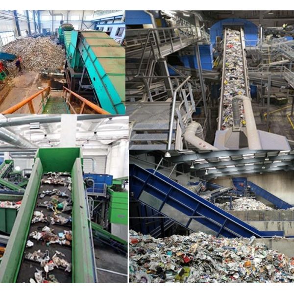 Завод по сортировке овощных и фруктовых отходов, переработке кухонных отходов