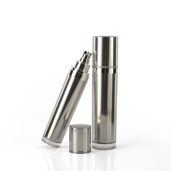 acrylic silver Portable in stock traveling china products manufacturers airless lotion pump bottle 15ml 30ml 50ml