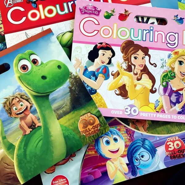 Cartoon Coloring Book Printing , Softcover Paperback Book Printing Spot UV