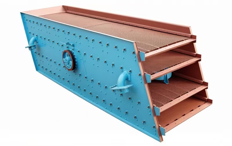 Large Capacity Circular Vibrating Screen Multi Layer Grading For Particle Separation