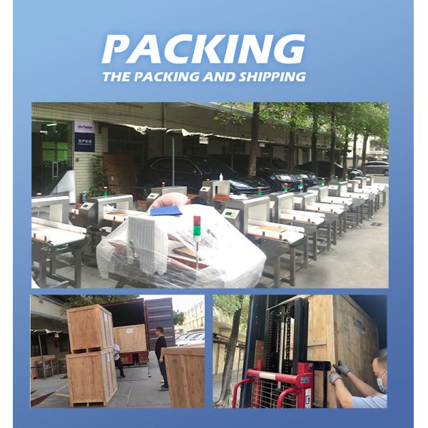 Высококачественный промышленный конвейер металлоискатель для пищевых продуктов