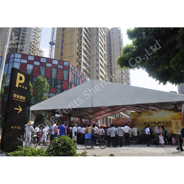 15x25M Clear Span Outdoor Party Tents , Metal Frame Rain Proof Tent For Outside Party