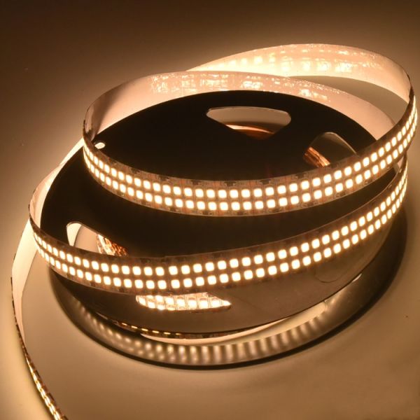 12V 24V SMD2835 самоклеящиеся светодиодные ленты светодиодные прохладные белые ленточные огни