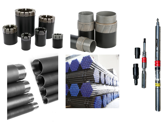 Hombre Hembra Impregnado Core de Diamante Bit Aq Bq Nq Hq Pq