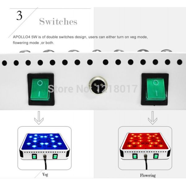 hydroponics farm 5w high power led grow light/ full spectrum led grow lights 1000w