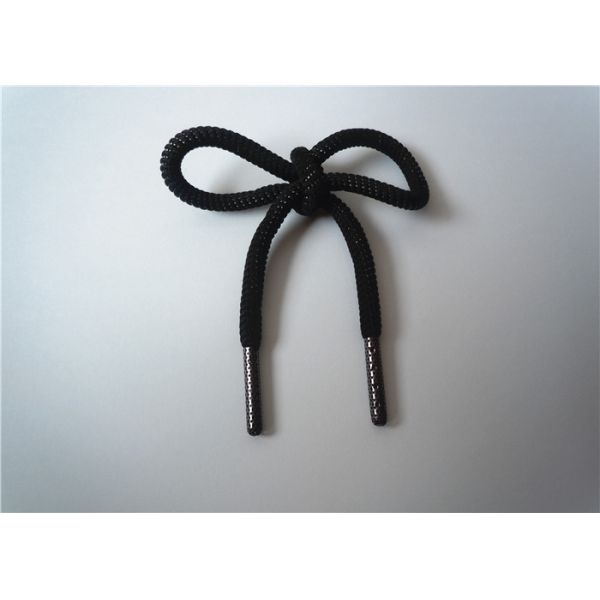 Шнурки вспомогательного оборудования одеяния напечатанные таможней, круглые покрашенные шнурки ботинка