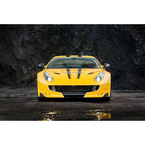 New Product for Ferrari F12 Body Kit F12 Upgraded TDF Style Front and Rear Bumpers