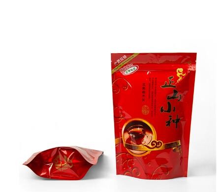 Aluminum Foil k Stand Up Pouch Own Logo Print Customized Resealable Plastic Bags For Tea Packaging