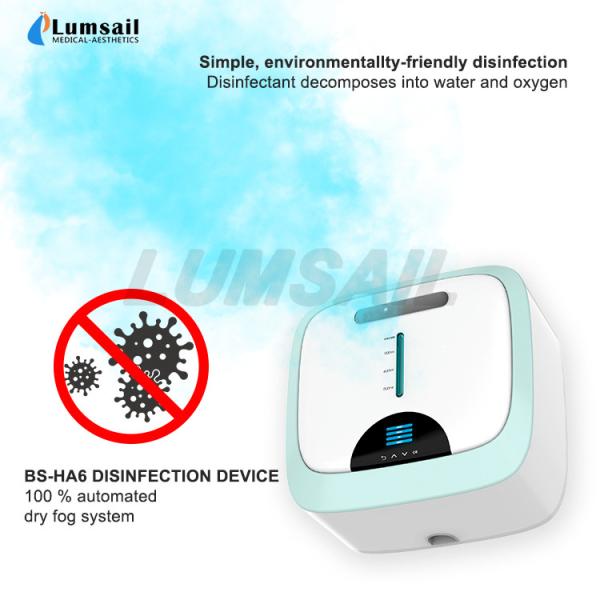 Pure Portable Air Disinfector LCD Screen Touch Controller For Office Hotel