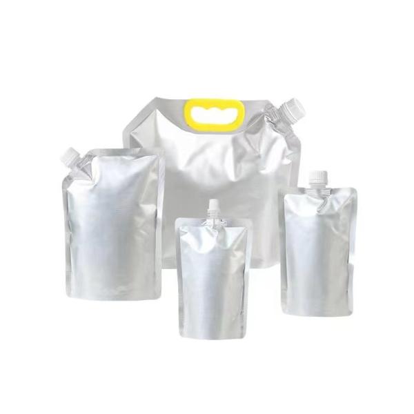Sac écologique composé adapté aux besoins du client de bec d'aspiration de sachet en plastique