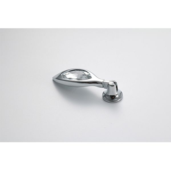 Glass Diamond Electroplated Furniture Cupboard Dresser Drawer Handles