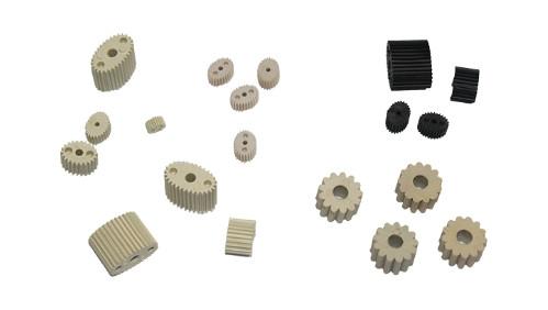 Custom Size Plastic Natural Peek Plastic Gears High Performance