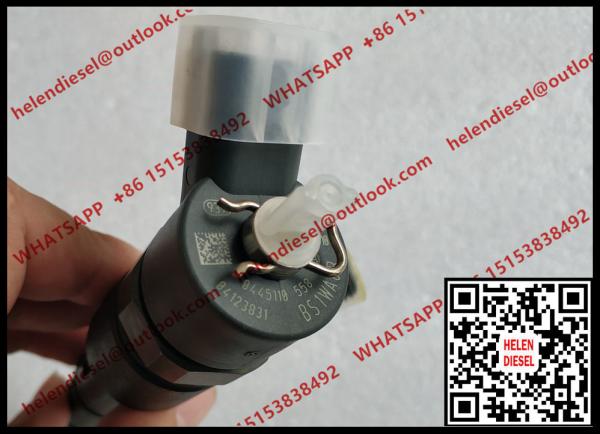 Fuel injector 0445110558 ,0 445 110 558 , 0445110455,genuine and new DEUTZ injector 4123831, 4123872, 04123831, 04123872