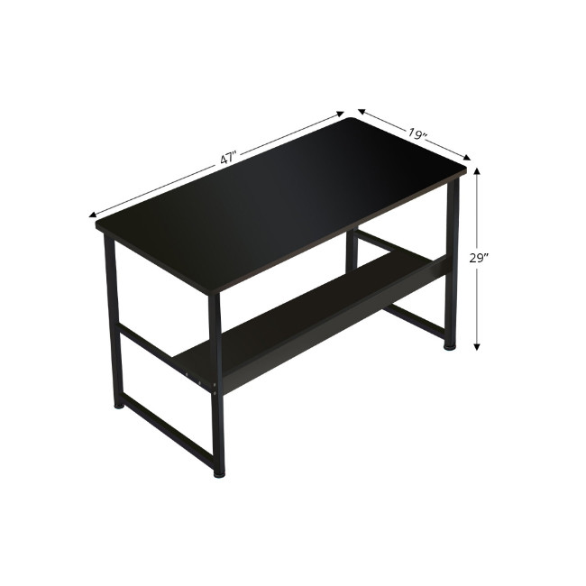 Kids Study Desk Chair Set with Wooden Shelves Modern and Functional Office Furniture