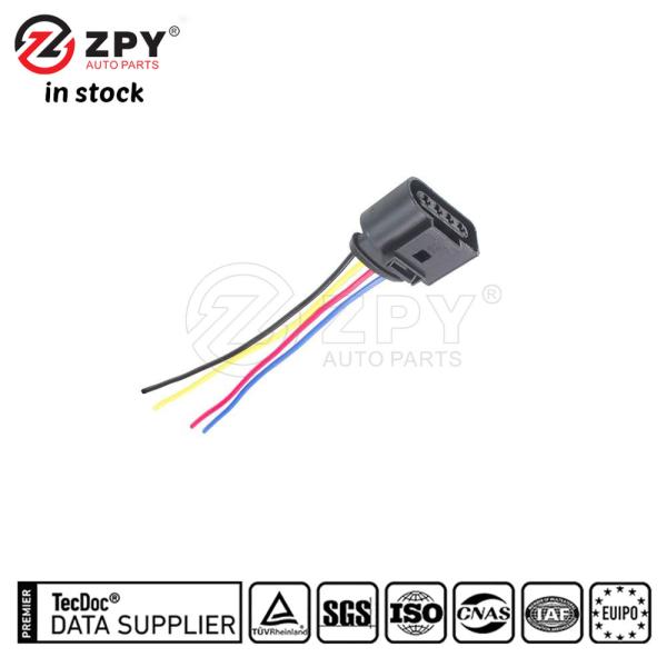 ZPY 4-Pin Ignition Coil Connector Plug for Audi VW Porsche 8K0973724