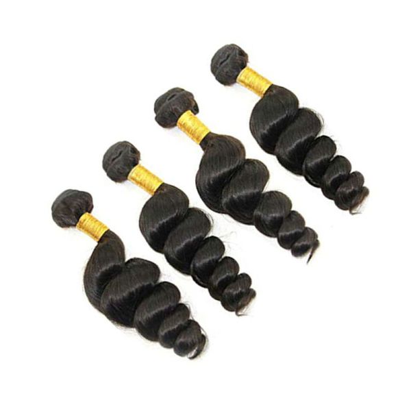 Естественные волосы девственницы Ремы бразильянина Брауна свободные курчавые отсутствие синтетических волос