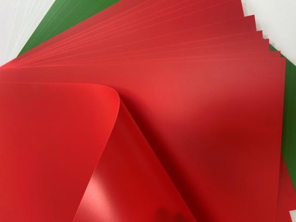 Multi Colored Plastic Card Material PVC Core Sheet Laminated For Bank Cards Production