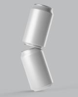 Latas de aluminio en blanco vacías de la bebida de encargo de 12oz 355ml