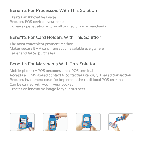 PTS PCI аттестовал прибор MPOS с получением почты/SMS