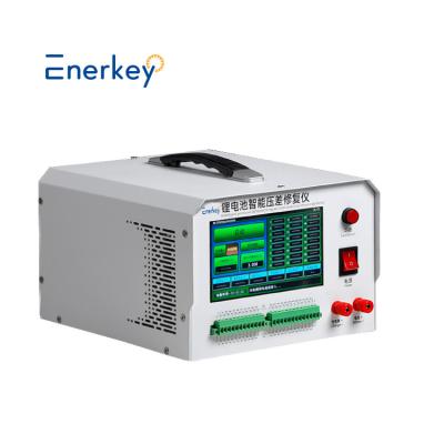 Bateria de lítio Equalizador inteligente 24S 1A-7A Tester de carga de descarga Pacote indicador digital