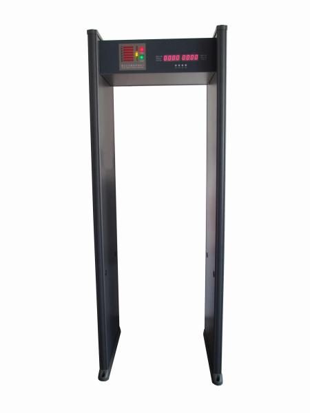 Walk through metal detector door,door frame metal detector JLS-100(6 Detection Zones)