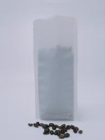 Parte inferior plana adaptable Matte White Fully Recyclable Bags
