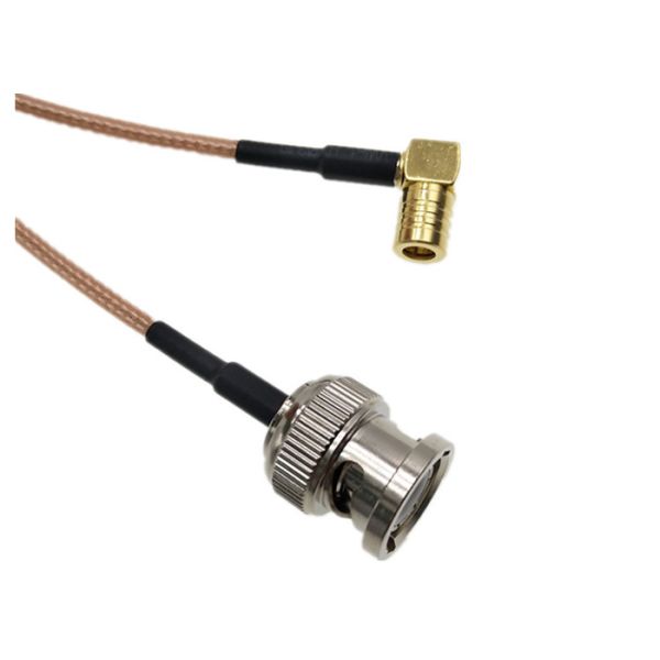 Мужчина БНК к кабелю Рг316 СМБ прямоугольному женскому микро- коаксиальному Рф для антенны