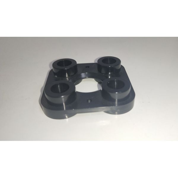 OEM ABS Camera Plastic Base Parts Plastic Moulded Components TS16949