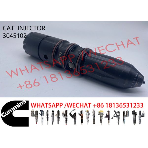 Inyector común diesel 3045102 del lápiz del combustible del carril de M11 L10 3028066 3076736 3095023