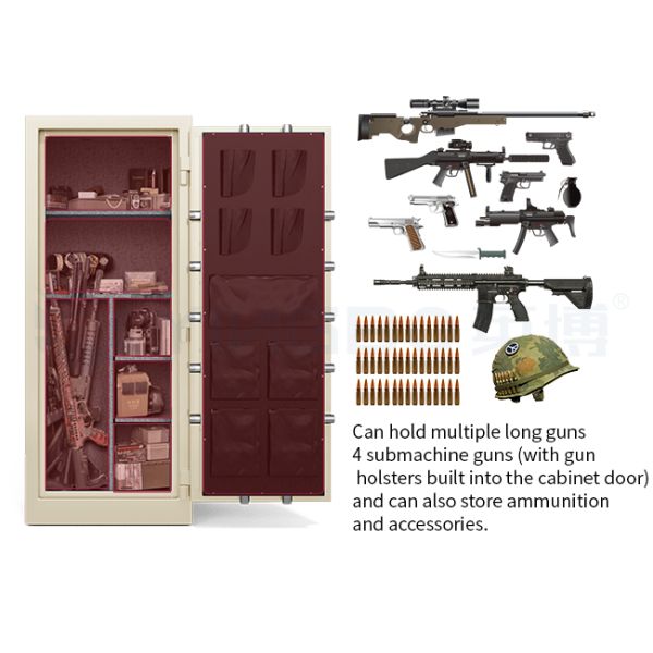 Firearm Protection Gun Safe Box Steel Material For Secure Storage