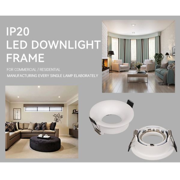 Ø75mm MR16 Recessed Spotlight Deep Anti-glare For Commercial