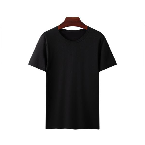 Sports Plain T Shirts in Bulk Mens O-neck T-shirts Fabric Type Knitted Item No. 180